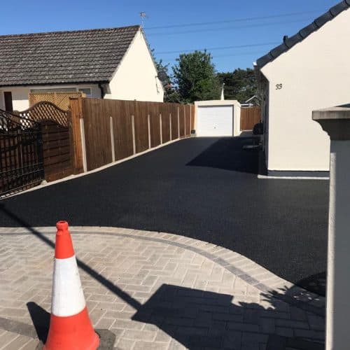 After Tarmac Driveway by Wicks Surfacing