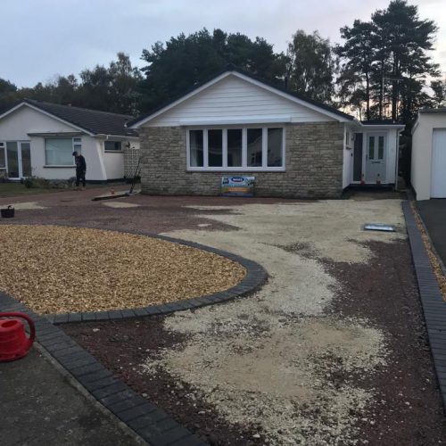 Before Of A Driveway